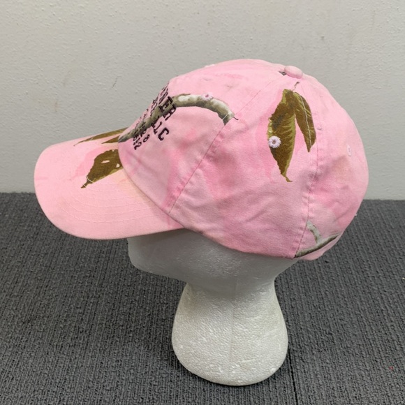 Turner Timber Baseball Hat Womens OSFA Pink Realtree Camo Adjustable Strapback - Picture 7 of 17